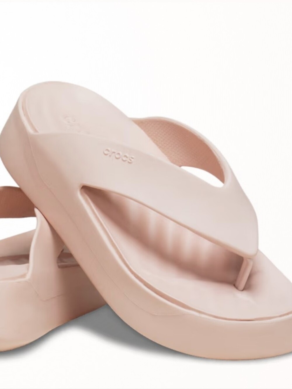 CROCS Getaway Platform Flip-Flop Sandal- Quartz